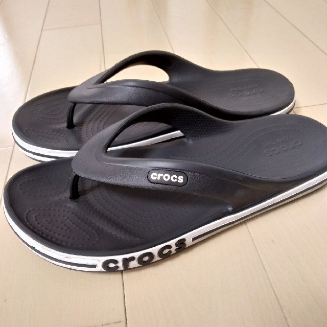 crocs(クロックス)のだい様専用❗crocs■ビーチサンダル　bayaband  メンズの靴/シューズ(サンダル)の商品写真