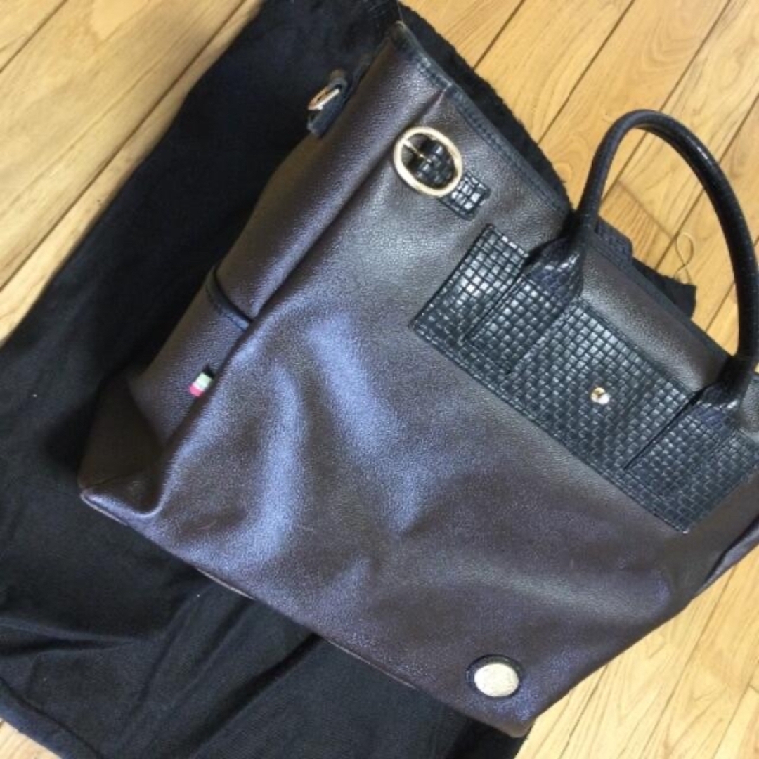 Orobianco(オロビアンコ)のオロビアンコ　ビジネスバッグ　こげ茶色　6980→5000 メンズのバッグ(ビジネスバッグ)の商品写真
