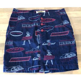 ヒステリックグラマー(HYSTERIC GLAMOUR)の値下げしました！HYSTERIC GLAMOUR ミニスカート(ミニスカート)