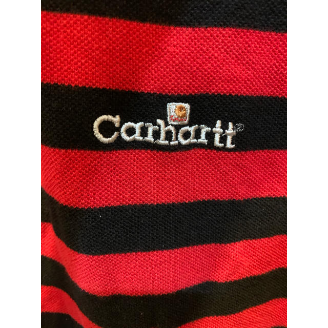 carhartt(カーハート)の【値下げ交渉可】美品　Carhartt カーハート　ポロシャツ メンズのトップス(ポロシャツ)の商品写真