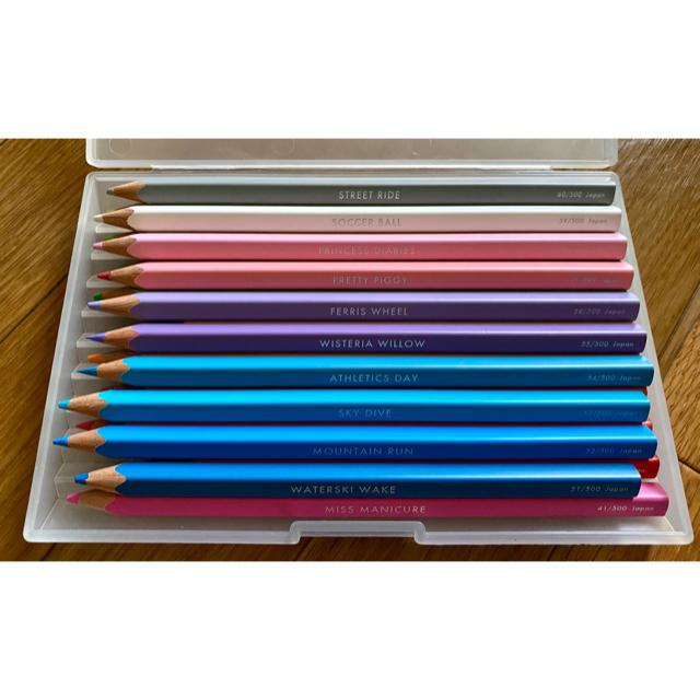 FELISSIMO(フェリシモ)のフェリシモ　500 色色鉛筆　NO41〜60&61〜80 エンタメ/ホビーのアート用品(色鉛筆)の商品写真