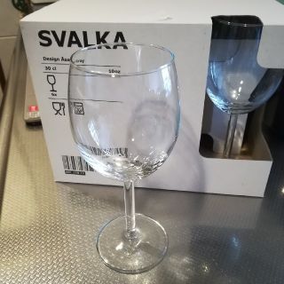 イケア(IKEA)の【新品未使用】🍷ワイングラス(6個)セット+タオル_ポムポムプリン(食器)