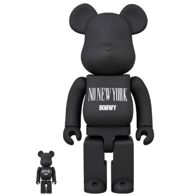 MEDICOM TOY(メディコムトイ)のBE@RBRICK BOOWY NO NEW YORK 100%&400% エンタメ/ホビーのタレントグッズ(ミュージシャン)の商品写真