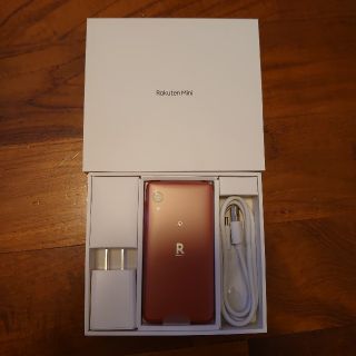 ラクテン(Rakuten)のRakuten Mini 未使用 クリムゾンレッド(スマートフォン本体)