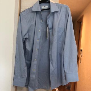 ユニクロ(UNIQLO)の新品　UNIQLO ファインクロス　スーパーノンアイロンシャツ(シャツ)