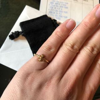 Chrome Hearts 22k バブルガムクロスリング