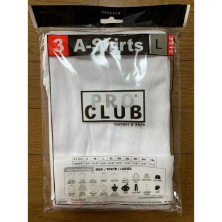 ヘインズ(Hanes)のPROCLUB プロクラブ　タンクトップ　L 白　ホワイト ３枚セット(タンクトップ)