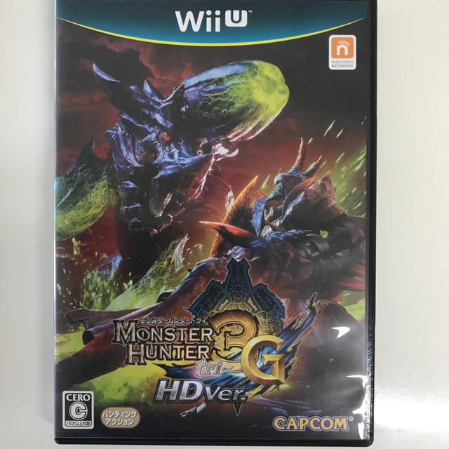 Wii U(ウィーユー)のモンスターハンター3（トライ）G HD Ver. Wii U エンタメ/ホビーのゲームソフト/ゲーム機本体(家庭用ゲームソフト)の商品写真