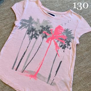 ギャップキッズ(GAP Kids)の【GAP】女の子 130 Tシャツ　ピンク(Tシャツ/カットソー)