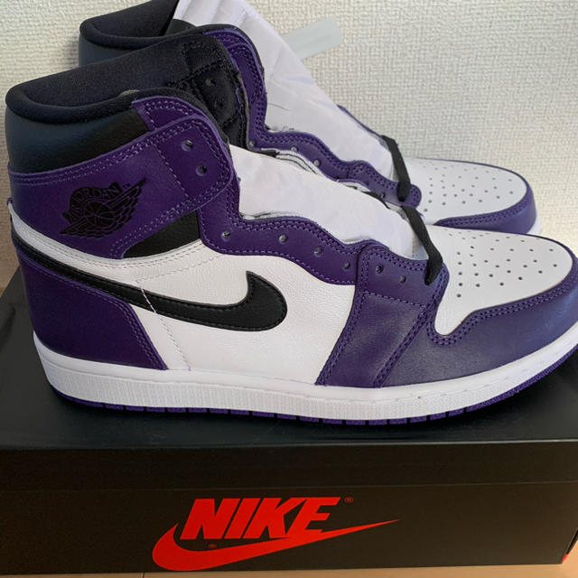 NIKE(ナイキ)のNIKE AIR Jordan 1 Retro Court Purple  メンズの靴/シューズ(スニーカー)の商品写真