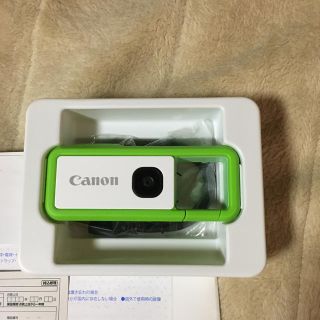 キヤノン(Canon)の※Canon inspic FV-100 グリーン　マイクロSD128GB※(コンパクトデジタルカメラ)