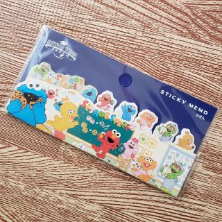 セサミストリート(SESAME STREET)のユニバーサル購入⭐セサミストリート　付箋紙(ノート/メモ帳/ふせん)