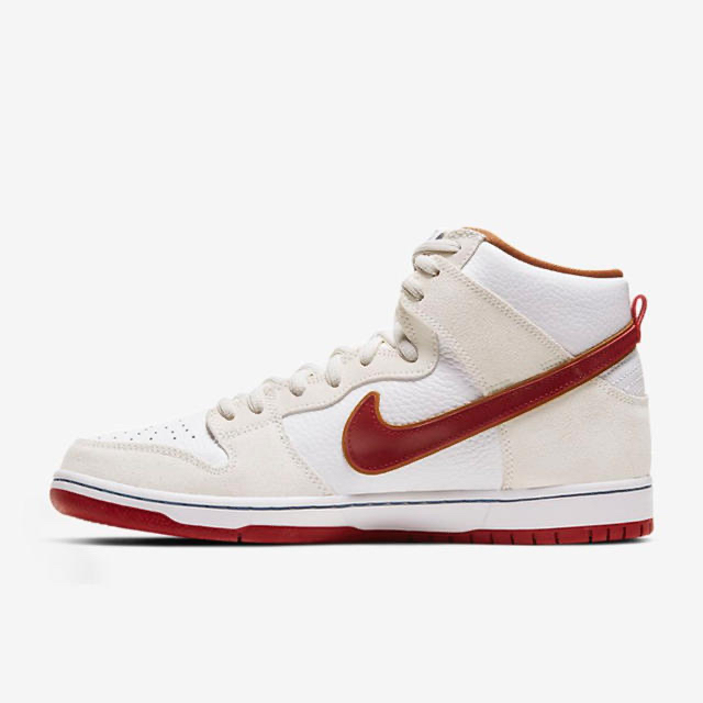 NIKE SB DUNK HIGH PRO SAIL CRIMSON 28cm.