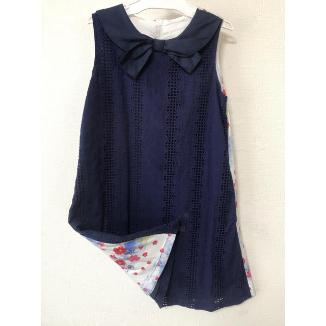 KinKi Kids(キンキキッズ)のhakka kidsレースワンピース❤︎130 キッズ/ベビー/マタニティのキッズ服女の子用(90cm~)(ワンピース)の商品写真