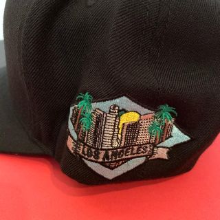 uniform studios LA cap キャップ black ドジャース