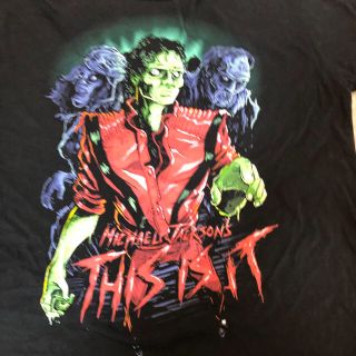 マイケルジャクソン スリラーTシャツ サイズXL ラスト1枚の通販 by