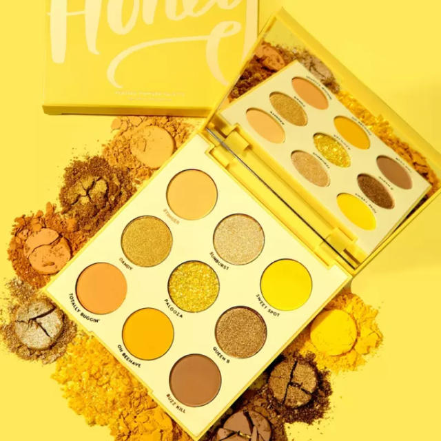 colourpop(カラーポップ)のColourPop カラーポップ UH-HUH HONEY　アイシャドウパレット コスメ/美容のベースメイク/化粧品(アイシャドウ)の商品写真