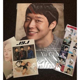 ジェイワイジェイ(JYJ)のユチョン Premium Photo Book ※ステッカー＆ポストカード付き(男性タレント)