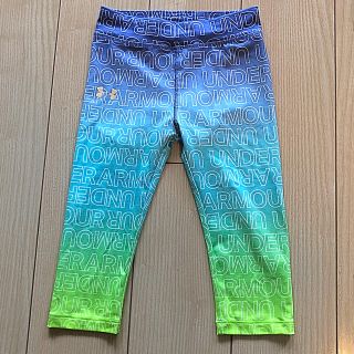 アンダーアーマー(UNDER ARMOUR)のUNDER ARMOUR ネオンカラーレギンス  110(パンツ/スパッツ)