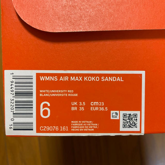 NIKE(ナイキ)のNike WMNS Air Max Koko Sandal 23 レディースの靴/シューズ(サンダル)の商品写真