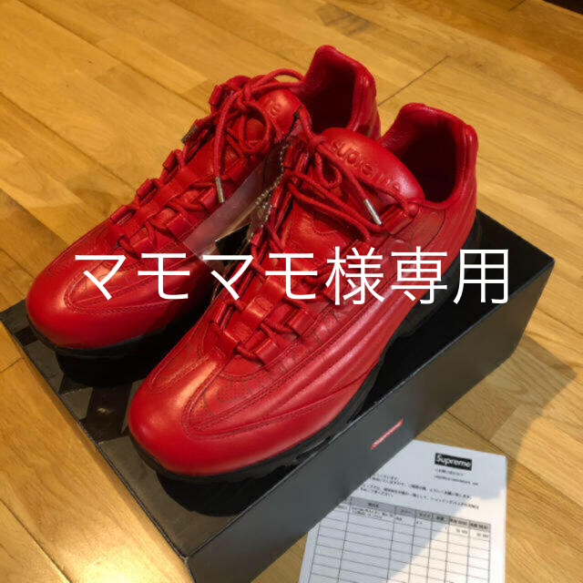 supreme/Nike Air Max 95 定価以下靴/シューズ