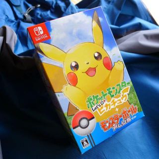 ニンテンドウ(任天堂)のポケモン Let’s Go！ ピカチュウ モンスターボール Plusセット(家庭用ゲームソフト)