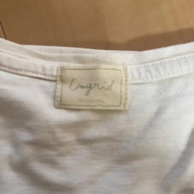 Ungrid(アングリッド)のUngrid AC DC オーバーサイズ　ロックTシャツ　ヴィンテージ レディースのトップス(Tシャツ(半袖/袖なし))の商品写真