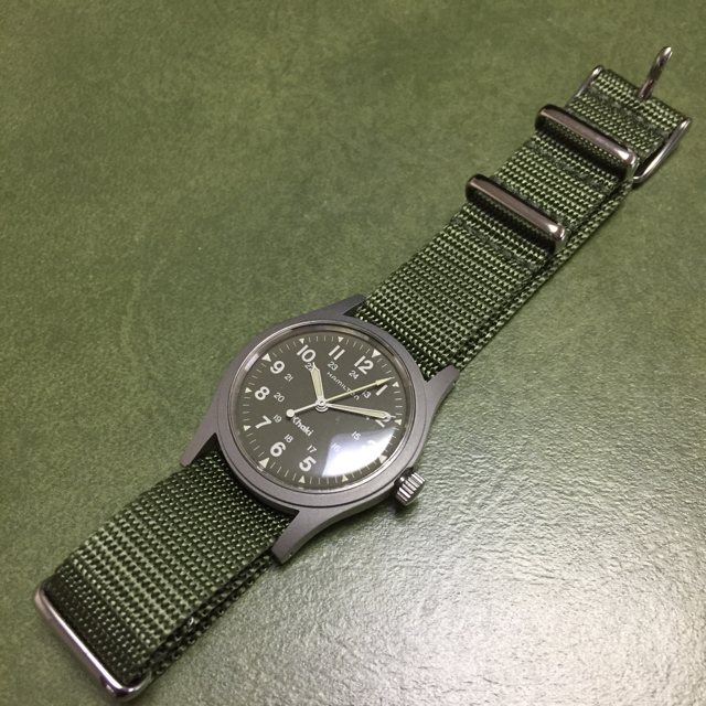 Hamilton(ハミルトン)の【未使用】HAMILTON ハミルトン カーキ ネイチャー 9415A 手巻き メンズの時計(腕時計(アナログ))の商品写真