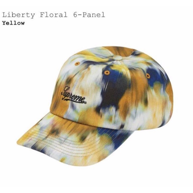 supreme Floral 6-panelキャップ