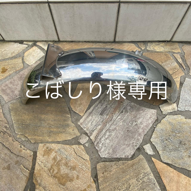カワサキ - カワサキ250TRステンレスリアフェンダーの通販 by