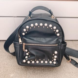 簡単購入 Zara ブラック スパンコール リュック 未使用 タグ付き