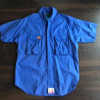 コロンビア(Columbia)の"Columbia" 超希少90sビッグフィッシングシャツ(シャツ)