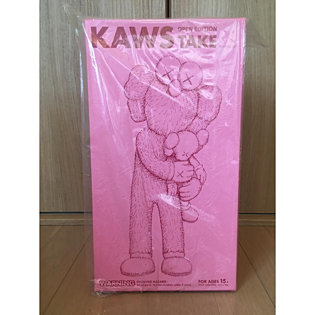 KAWS TAKE PINK 新品未使用　カウズフィギュアKAWSTAKEPINK状態