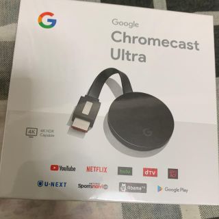 クローム(CHROME)のGoogle GOOGLE CHROMECAST ULTRA(映像用ケーブル)