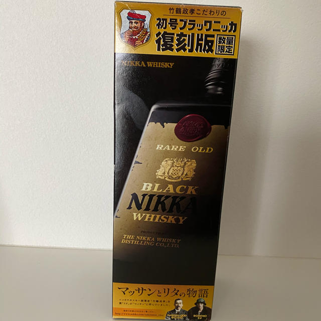 ニッカウヰスキー(ニッカウイスキー)の初号 ブラックニッカ 復刻版 食品/飲料/酒の酒(ウイスキー)の商品写真