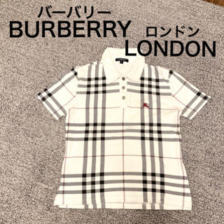 バーバリー(BURBERRY)のBURBERRY バーバリー　ポロシャツ　半袖カットソー(ポロシャツ)