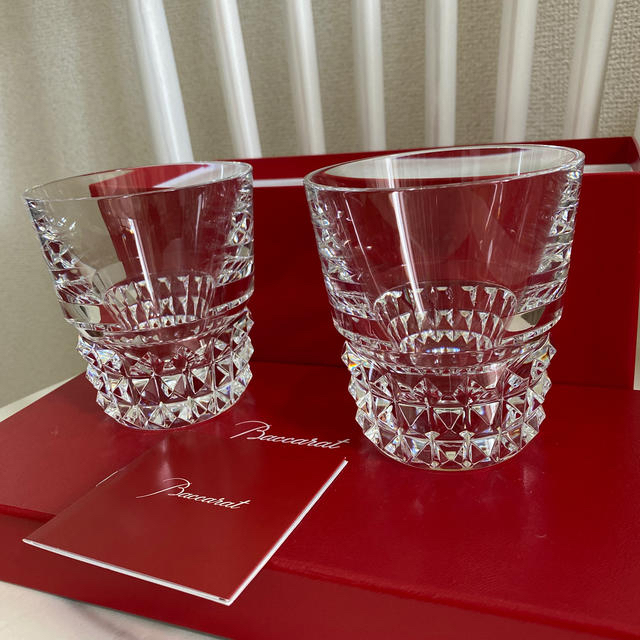 Baccarat(バカラ)のバカラ　ルクソール タンブラー 2客セット　週末価格 インテリア/住まい/日用品のキッチン/食器(食器)の商品写真