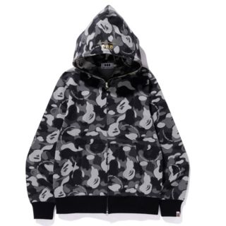 アベイシングエイプ(A BATHING APE)のコムデギャルソン　アベイシングエイプ　コラボ　パーカー　Lサイズ　大阪限定(パーカー)