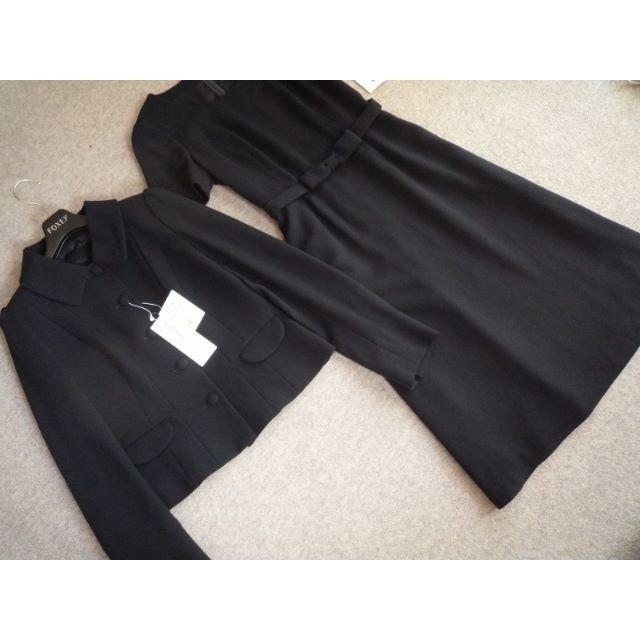 TO BE CHIC - 新品TO BE CHIC ワンピーススーツ36 濃紺10万円お受験