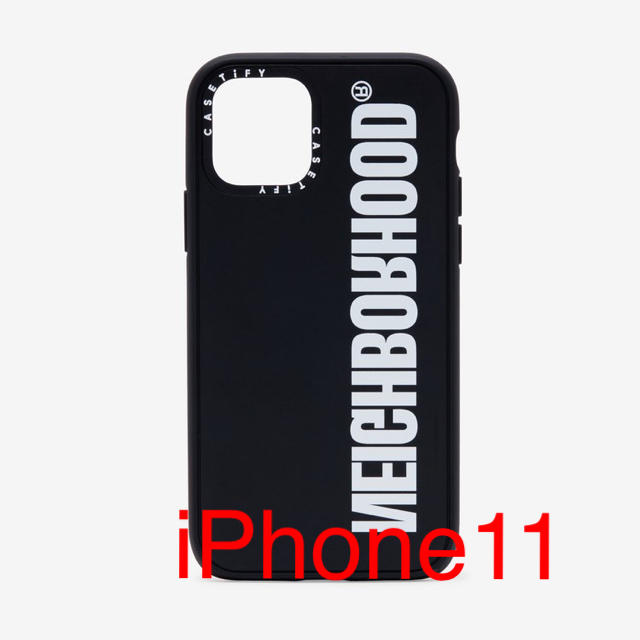 Casetify neighborhood IPhone 11 blackiPhoneケース