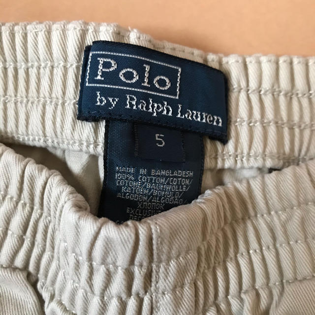 POLO RALPH LAUREN(ポロラルフローレン)の ✨polo by Ralph Lauren✨ハーフパンツ　サイズ5 キッズ/ベビー/マタニティのキッズ服男の子用(90cm~)(パンツ/スパッツ)の商品写真