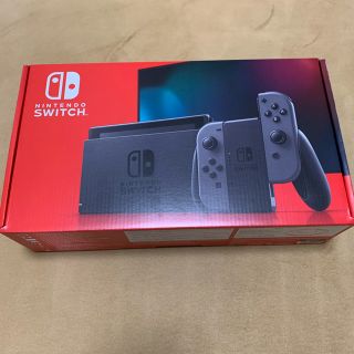 ニンテンドースイッチ(Nintendo Switch)の新型　Nintendo switch 本体　グレー　1台(家庭用ゲーム機本体)