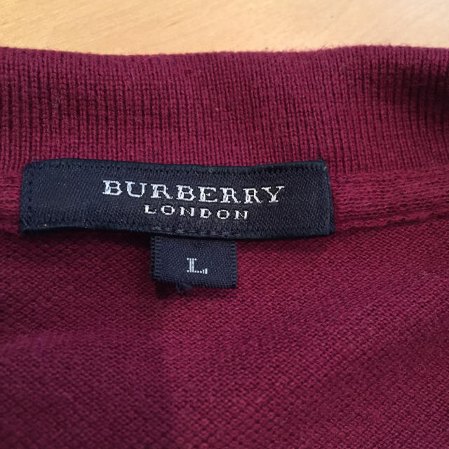 BURBERRY(バーバリー)のバーバリーロンドン 配色ボーダーポロシャツ メンズのトップス(ポロシャツ)の商品写真