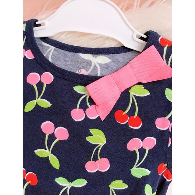 carter's(カーターズ)のカーターズ　6才　さくらんぼ　ワンピース🍒 キッズ/ベビー/マタニティのキッズ服女の子用(90cm~)(ワンピース)の商品写真