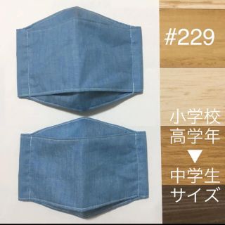 インナーマスク　大臣風　2枚　#229(外出用品)