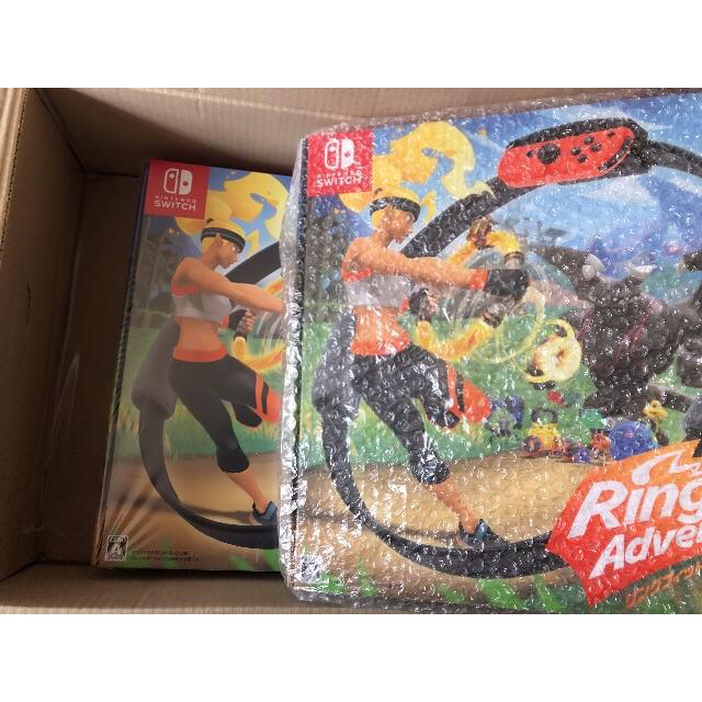 新品 2点 NINTENDO Switch リングフィット アドベンチャー ２台