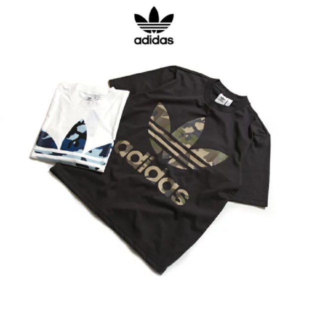 adidas(アディダス)の新品adidasカモフラロゴ　big Tシャツ メンズのトップス(Tシャツ/カットソー(半袖/袖なし))の商品写真