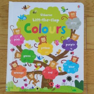 Usborne　英語絵本　Colors(知育玩具)