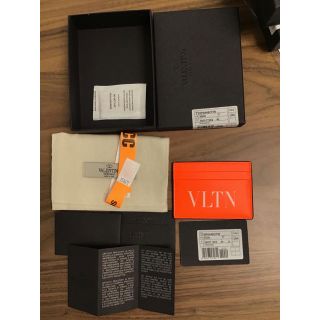 新品未使用 VLTN VALENTINO レザーカードケース 20SS