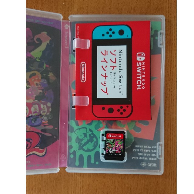 スプラトゥーン2 Switch エンタメ/ホビーのゲームソフト/ゲーム機本体(家庭用ゲームソフト)の商品写真